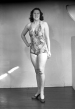 Miss Gibb, Lochalsh Road. Bathing contest.