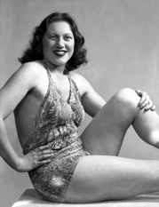 Miss Gibb, Lochalsh Road. Bathing contest.