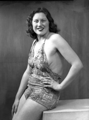 Miss Gibb, Lochalsh Road. Bathing contest.