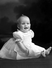 Mrs Irvine, Ness House. Baby. 