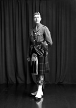 Lt F.D. Carson, Seaforth Highlanders, Barrow-in-Furness. 