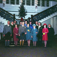 Matheson - Martin wedding. December, Station Hotel (now the Royal Highland Hotel), Inverness.  ~