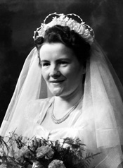 Mrs Morrison, Inchnadamph. Bridal. 