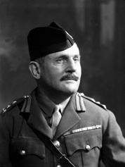 Brigadier Duncan of the Queen's Own Cameron Highlanders. 