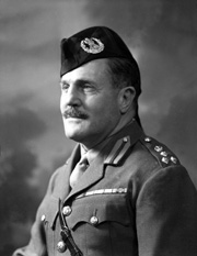 Brigadier Duncan of the Queen's Own Cameron Highlanders. 
