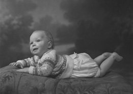 Campbell, baby, Creich Farm.   