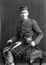 Captain James Wolfe Murray, son of Lieutenant Colonel R.A Wolfe Murray DSO, MC, House of Daviot, served in the Seaforth Highlanders 1952-61 and Queen's Own Highlanders 1961-69.   