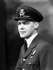 P/O MacPherson. The RAF Navigator badge was adopted in April 1942 when the role of Observer was abolished and split into the two new categories of Navigator and Air Bomber.