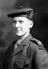 Lt. John Trotter, Kenya. 2nd Lieutenant John Trotter, Brin Inverness, served as a National Service officer in the Seaforth Highlanders. He later ran the Grouse and Trout restaurant at Flichity.