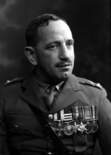 Colonel R.D Maclagan CBE, MC served in the Seaforth Highlanders from 1933 to 1960. The photograph was taken while he was commanding 11th Battalion Seaforth Highlanders TA in about 1958. On the amalgamation of the Seaforth and Cameron Highlanders in 1961 to form the Queen's Own Highlanders, he became Regimental Secretary at Cameron Barracks, Inverness until 1978. At one time was the army amateur boxing champion. 