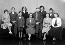 Mrs Lean, Croy. Seated second from right is Mrs Macarthur (see image ref: 45561f/g).