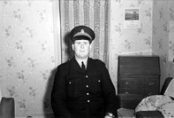 Mrs MacDonald, Police Station, Ardvasar c1965. Constable MacDonald was stationed in Ardvasar between 1963-1968. 