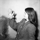 Iris Wallace, Skeabost, Isle of Skye, and puppets. 