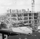 Building and construction of Caledonia House, now the Penta Hotel in Academy Street, Inverness. Originally the site of the Empire Theatre which was demolished in 1971, Caledonia House first appears in the Valuation Rolls of 1973-74. Campbell & Co Contractors. See also H-0072a-b. * 