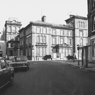 Station Hotel and Station Square, Inverness, 1971. (Now Royal Highland Hotel.) *