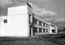 Inverness High School, Montague Row, was opened in 1937, a magnificent example of Art Deco architecture and is now listed. The architects were George Reid and James Smith Forbes.*