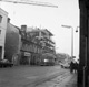 Building and construction of Caledonia House, now the Penta Hotel in Academy Street, Inverness. Originally the site of the Empire Theatre which was demolished in 1971, Caledonia House first appears in the Valuation Rolls of 1973-74. DE Shoes occupied the corner site for many years, next to the rear car park entrance of the Cummings Hotel (which is now the Hush Lounge Bar). The double decker bus is parked outside the building once occupied by Teddy Mountain.*