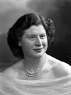 Woman portrait c.1954. #