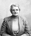 Older woman portrait c.1954. #