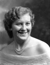 Woman portrait c.1954. #