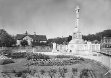 The War Memorial in Cavell Gardens, Inverness.*