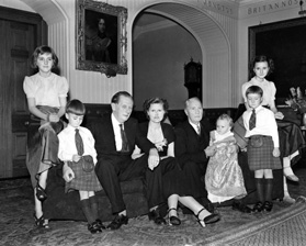 The Dowager Countess of Lovelace, Torridon House, Torridon, Ross-shire. Christening. 