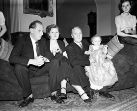 The Dowager Countess of Lovelace, Torridon House, Torridon, Ross-shire. Christening. 