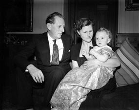 The Dowager Countess of Lovelace, Torridon House, Torridon, Ross-shire. Christening. 