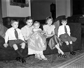 The Dowager Countess of Lovelace, Torridon House, Torridon, Ross-shire. Christening. 