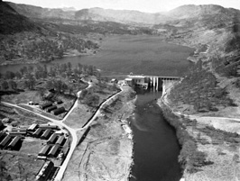 Torachilty Dam, Garve. (Torr Achilty.)*