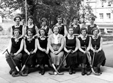 Hockey 1952-1953. (Courtesy Inverness Royal Academy Archive IRAA_009).