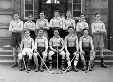 Shinty 1945-1946. (Courtesy Inverness Royal Academy Archive IRAA_025).