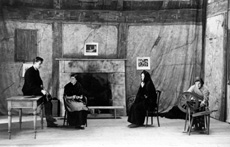 'Riders to the Sea' by Irish playwright John Millington Synge (1871-1909) 1931. (Courtesy Inverness Royal Academy Archive IRAA_050).