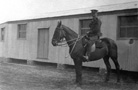 Tom Fraser, D Battery, 91st Brigade Australian Lines, Rollestone, Salisbury Plain. Submitted by Catherine Cowing.