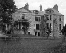 Hedgefield House Red Cross Hospital during the First World War. (Fraser-Watts Collection)*