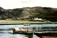 Ballachulish Ferry. (Courtesy James S Nairn Colour Collection). ~ * 