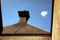 Whisky distillery pagoda roof. (Courtesy James S Nairn Colour Collection). ~ *