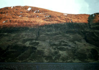 Scottish Highlands scenery, possibly Strathconon. (Courtesy James S Nairn Colour Collection). ~ *