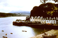 Portree, Isle of Skye. (Courtesy James S Nairn Colour Collection). ~ *