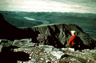 Summit of Ben Nevis. (Courtesy James S Nairn Colour Collection). ~ *