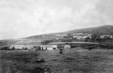 Craigton at North Kessock. The Kessock Bridge now runs just out of the picture on the left. The cottages on the Strach, once occupied by the Macleays and Patersons are long gone, with only the holly bush still standing to mark the spot (2013). Submitted by Margaret Paterson. (AP/H-0267) *