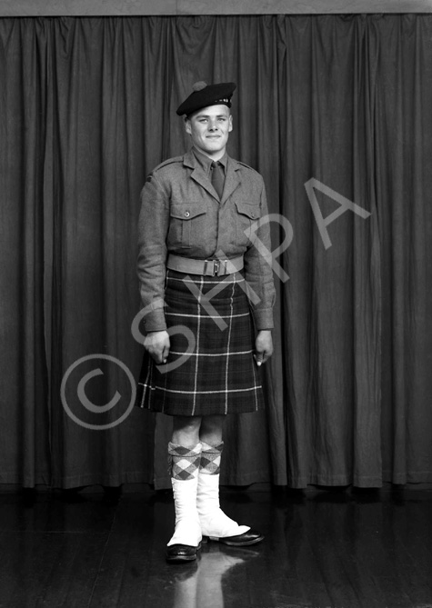 Pte Paterson, Seaforths. 