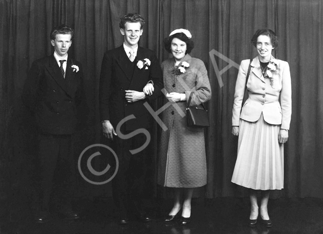 Mrs John Murray, Brora. Bridal. 