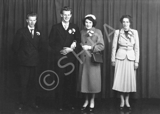 Mrs John Murray, Brora. Bridal. 