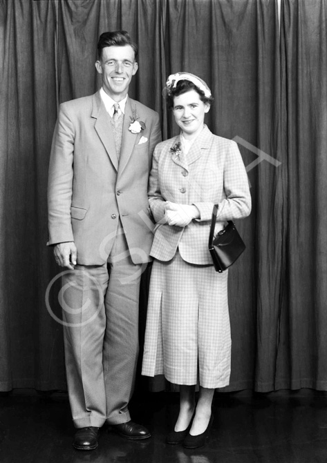 Mr & Mrs Bain, Coull, Laggan. Bridal.  