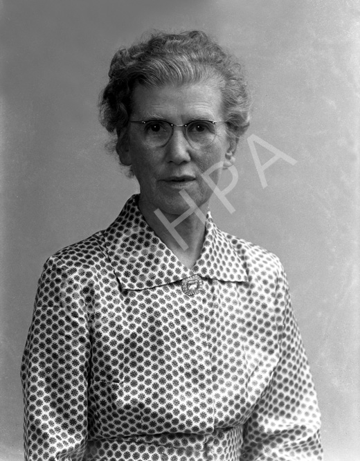 Miss Jean Cruickshank, 11 Broadstone Park, Inverness. Originally from the east coast (Aberdeenshire), she was Head of German at Inverness Royal Academy. Never married, she died at about the age of 104. 