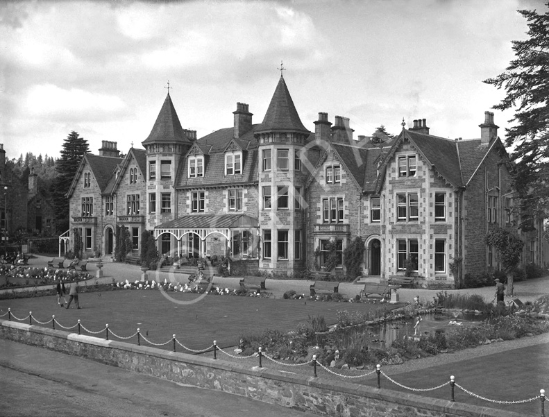 The Craiglynne Hotel in Grantown-on-Spey. A Victorian granite hotel with stunning views over to the Cairngorms. *