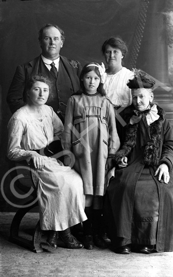 Family group portrait. #