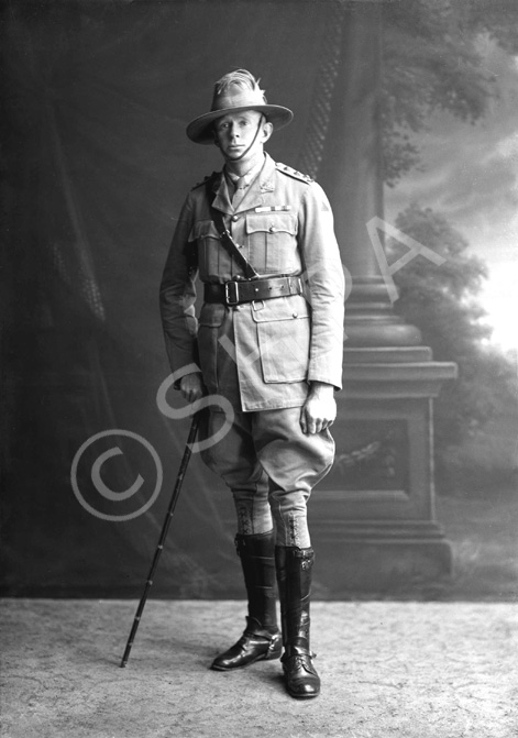 Australian ANZAC soldier, a captain in a Light Horse regiment.The LH had triangle patches on the sle.....