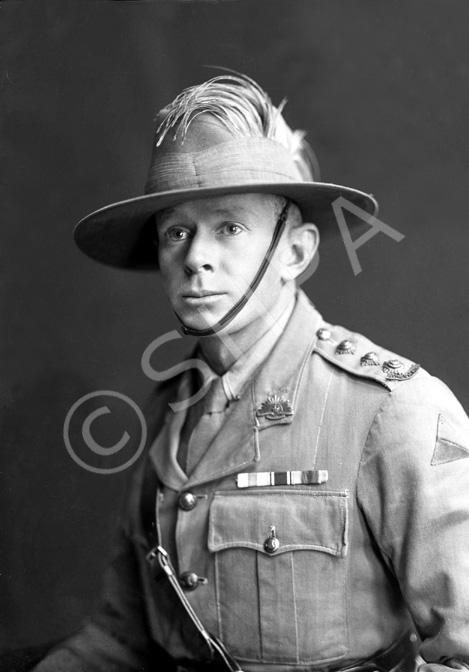 Australian ANZAC soldier, a captain in a Light Horse regiment.The LH had triangle patches on the sle.....